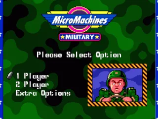 
											Main Options Screen