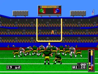 
											Field goals and conversions have all the same screen, regardless of distance (shown in the bottom left corner)