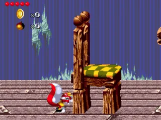 
											Pushing a chair