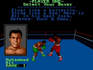 
											Selecting the boxer: here we have Mr. Ali himself.