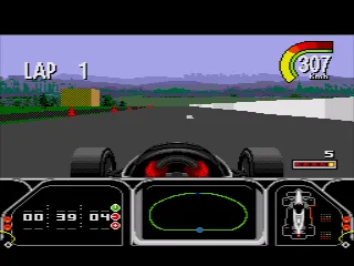 
											Car damage is shown by a flashing red outline in the panel