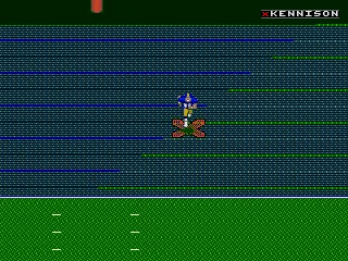 
											He caught it in the inzone and will run it back.