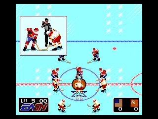 
											Opening face-off