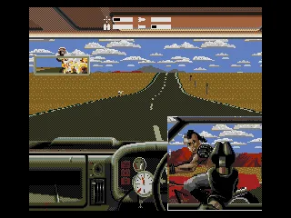 
											Shooting an enemy in side view.