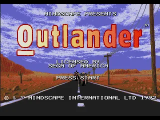 
											Title Screen.