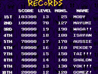 
											Records