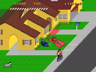 
											Guess why paperboy always crashes in this area.