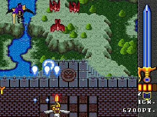 
											Using the power of Apollo's sword