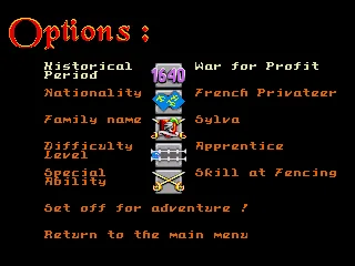 
											Game options
