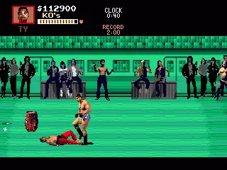 
											Some opponents have devastating moves like this cannonball run.