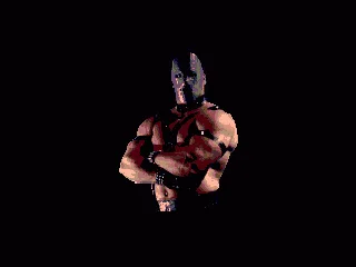 
											The final opponent taunts you in between fights.
