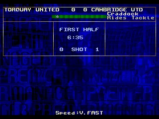 
											Now, here is the match underway.