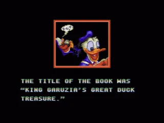 
											Donald finds the treasure map..