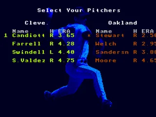 
											Pitcher selection