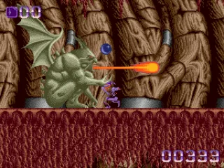 
											Fighting a gargoyle