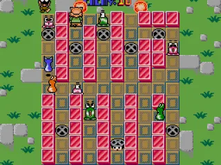
											Being hit by one of the fire obstacles.