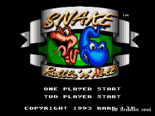 
											Title screen and main menu
