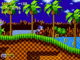 
											Sonic's pretty fast for a hedgehog...