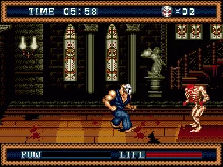 
											The backdrops have much more detail than the previous game.