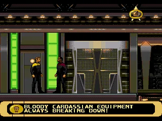 
											Talking to Chief O'Brien