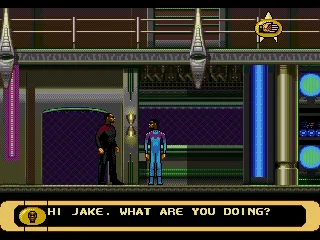 
											Talking to Jake