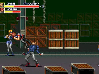 
											Dr. Zan electrocutes Zack