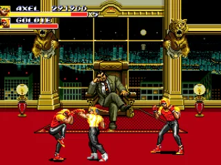 
											Fighting Mr. X's stooges