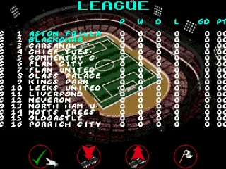 
											League ranking