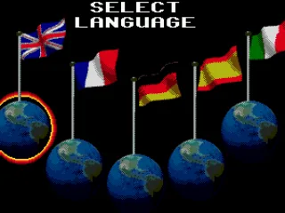 
											Nice language select screen