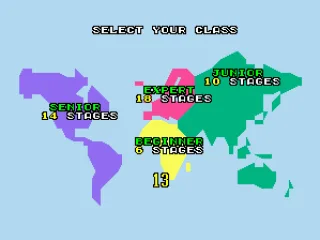 
											Map of levels