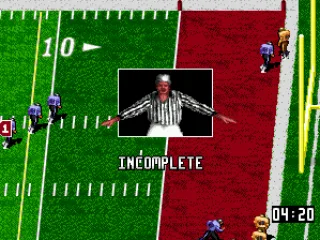 
											Incomplete pass