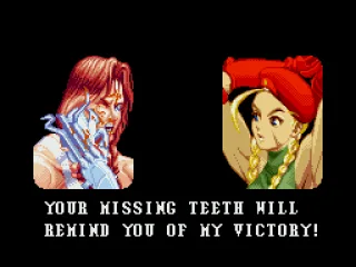 
											Poor Vega's face