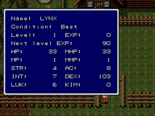 
											Statistics screen