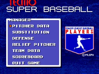 
											In-game options while pitching