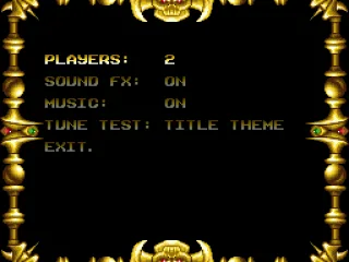 
											Options menu