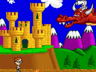 
											Boy vs dragon
