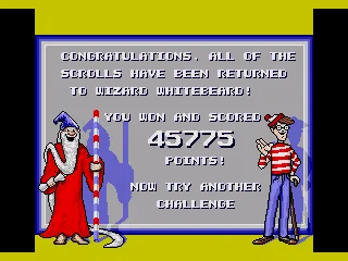 
											If you complete all pictures, you get this screen.