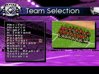 
											The colourful team selection