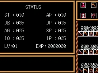 
											Character information