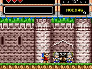 
											The castle's door is closed, Princesa Magali was kidnaped.