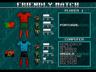 
											Team selection screen