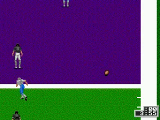 
											Bad pass by the quarterback
