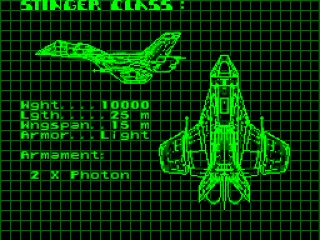 
											A Stinger starship