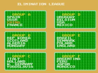 
											The world cup begins...