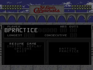 
											Menu screen from the Practice mode