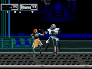 
											Blocking robot's attack