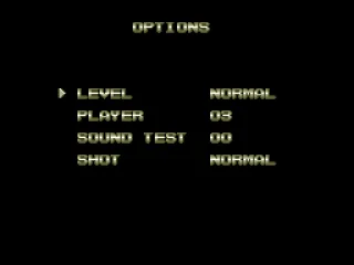
											Configuration menu.