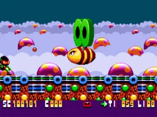 
											Boss (with two green Life Savers on his back)