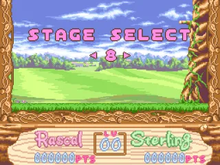 
											Stage select.