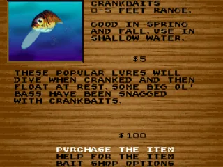 
											Buying bait.